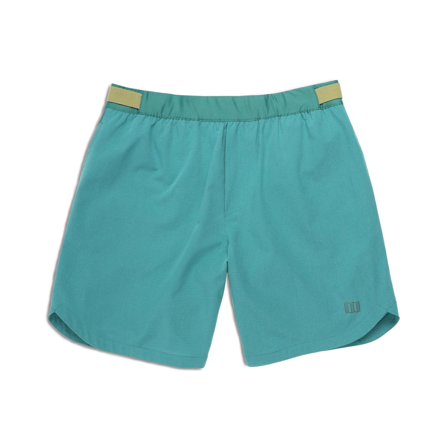 Front View of Topo Designs Global Trek Shorts 7" - Men's in "Caribbean"