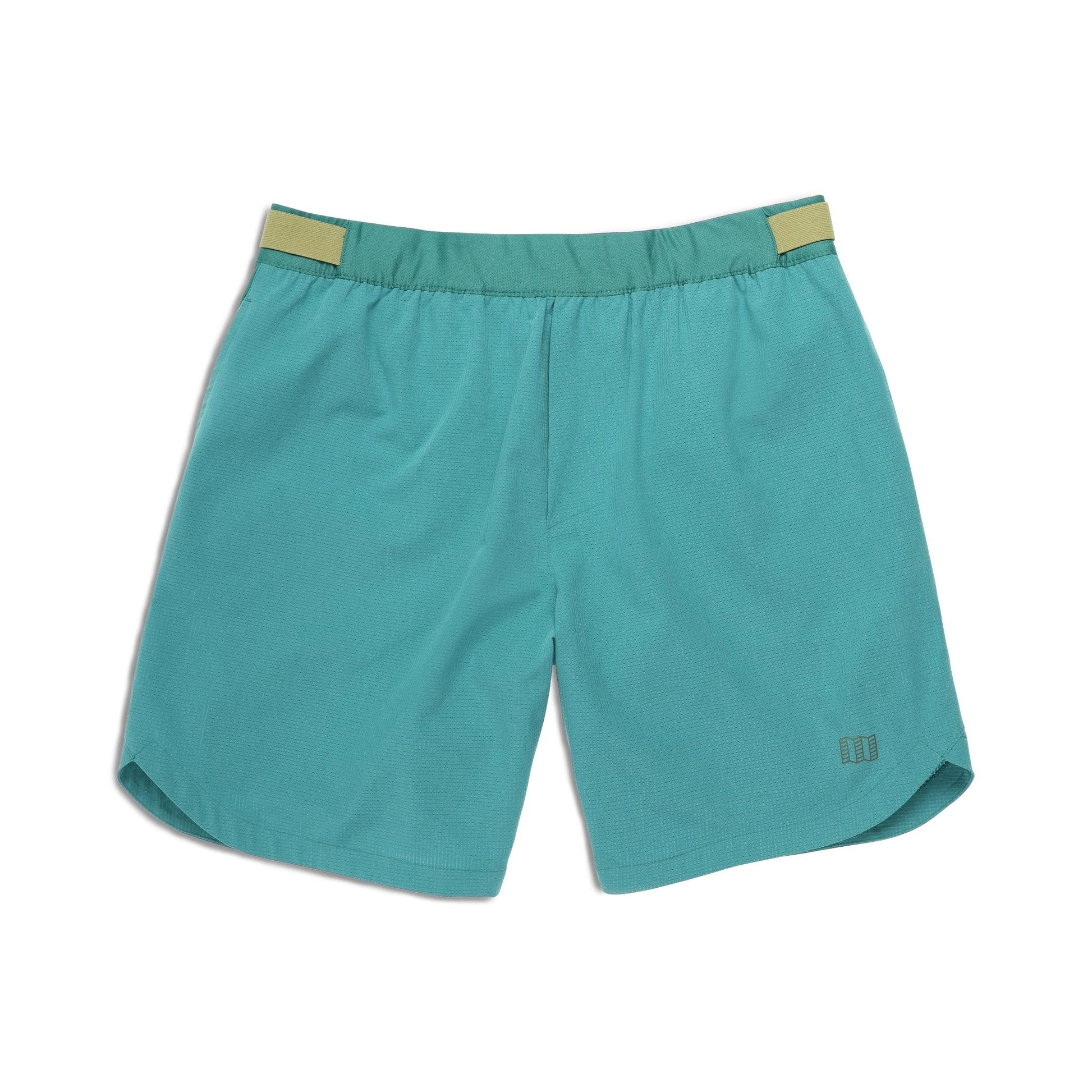 Front View of Topo Designs Global Trek Shorts 7" - Men's in "Caribbean"