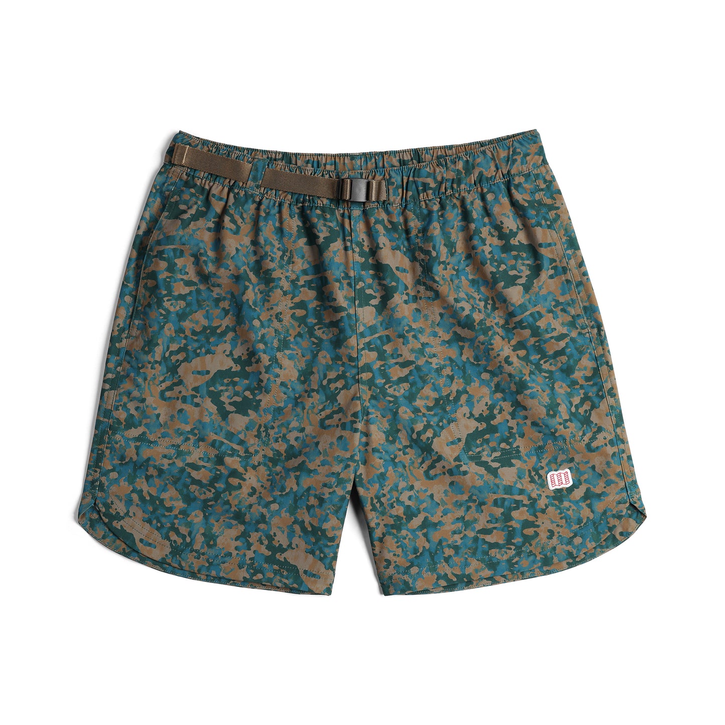 Front View of Topo Designs River Shorts - Men's in "Sahara Nebula"