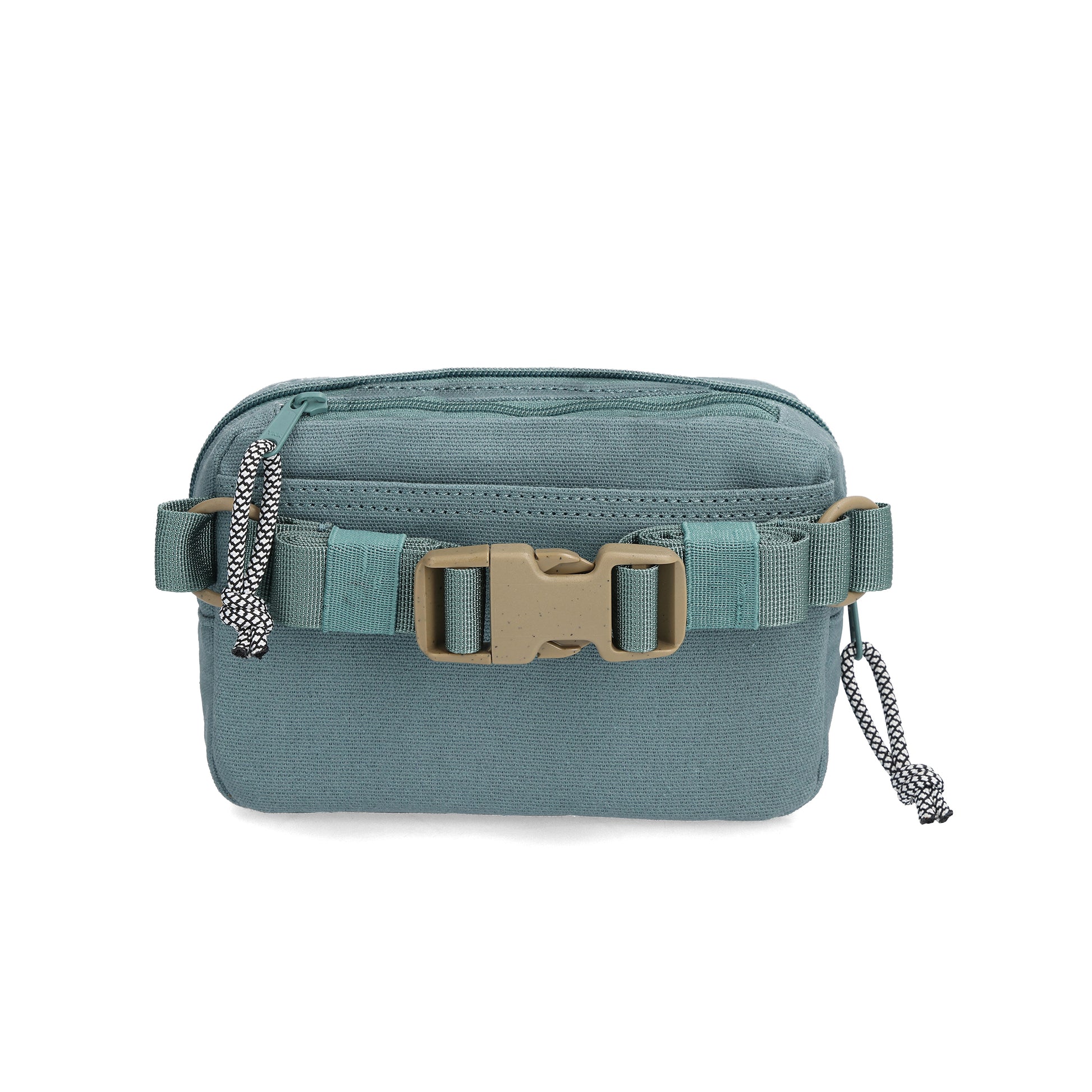 Back View of Topo Designs Dirt Belt Bag in "Sea Pine"