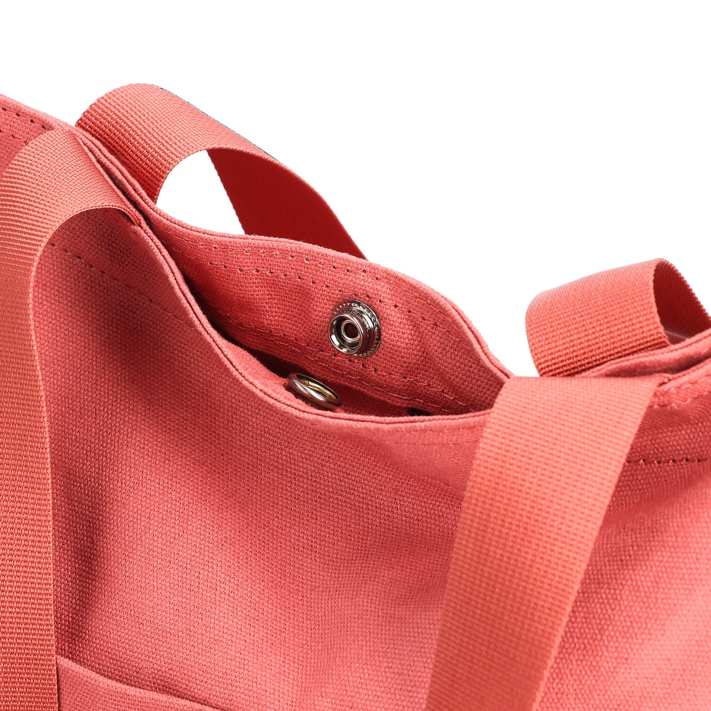 Detail shot of Topo Designs Dirt Tote in "Marsala"