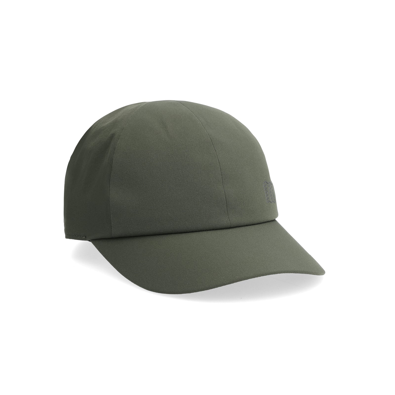 Side View of Topo Designs Global Tech Cap in "Olive"