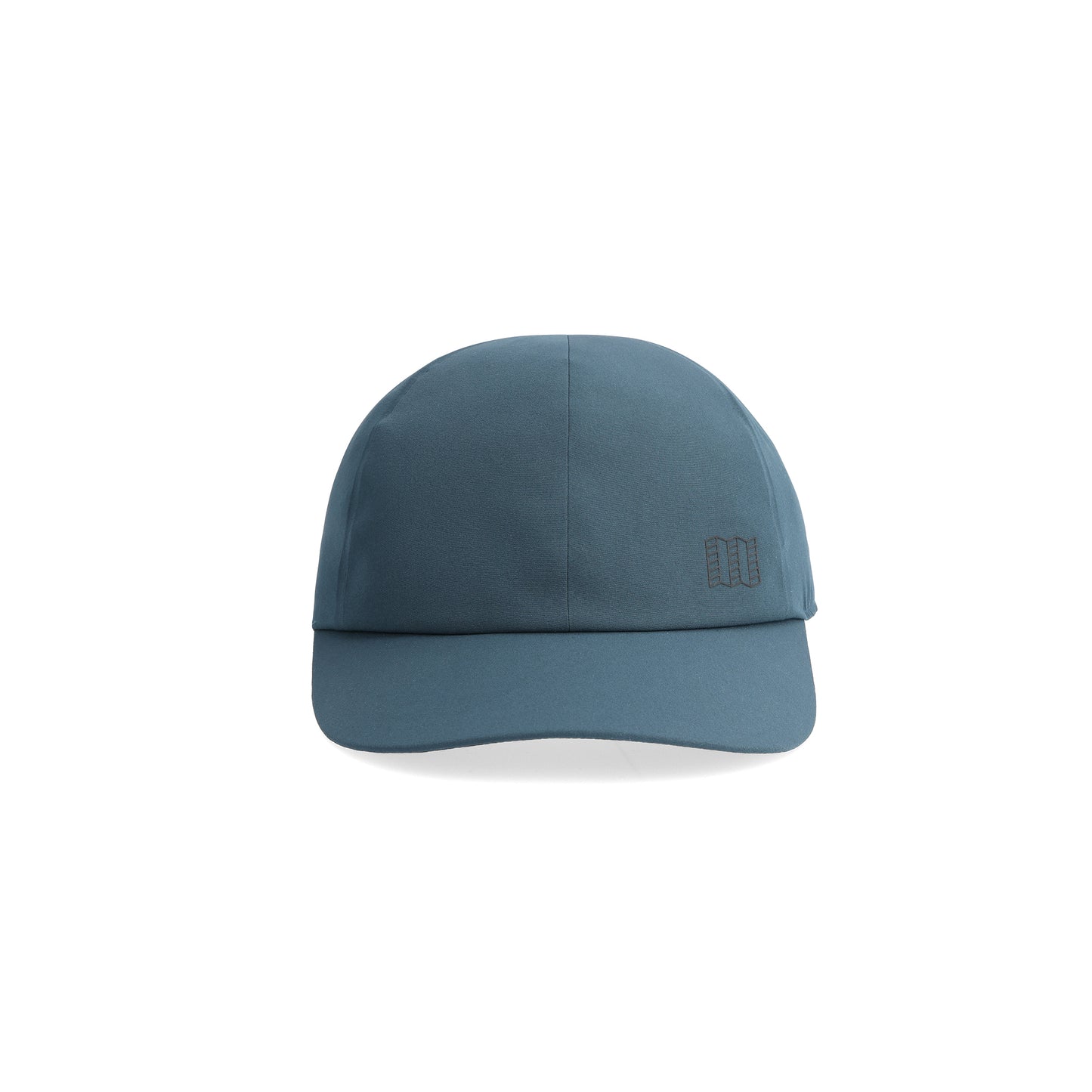 Front View of Topo Designs Global Tech Cap in "Pond Blue"