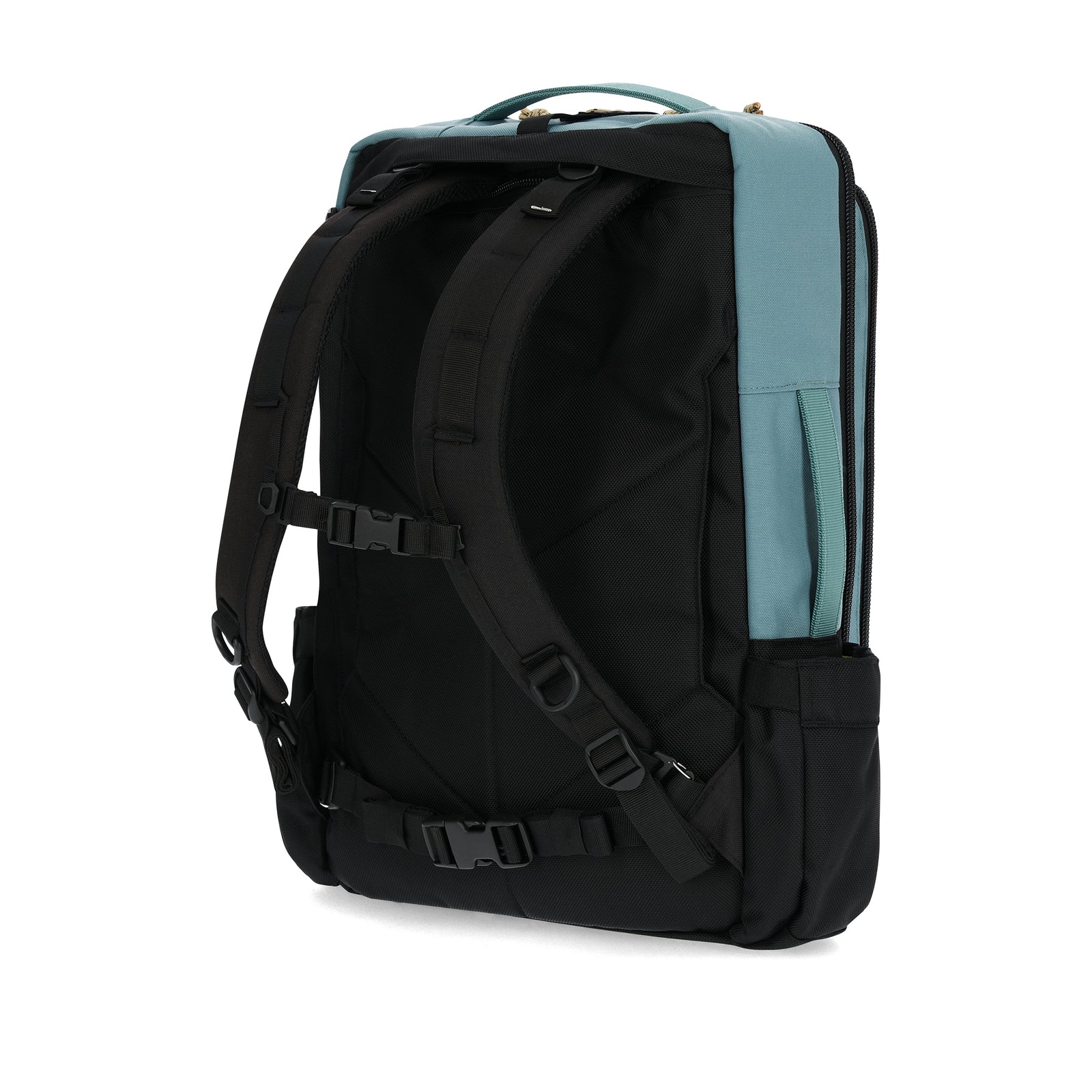Back View of Topo Designs Global Travel Bag 30L  in "Sea Pine"