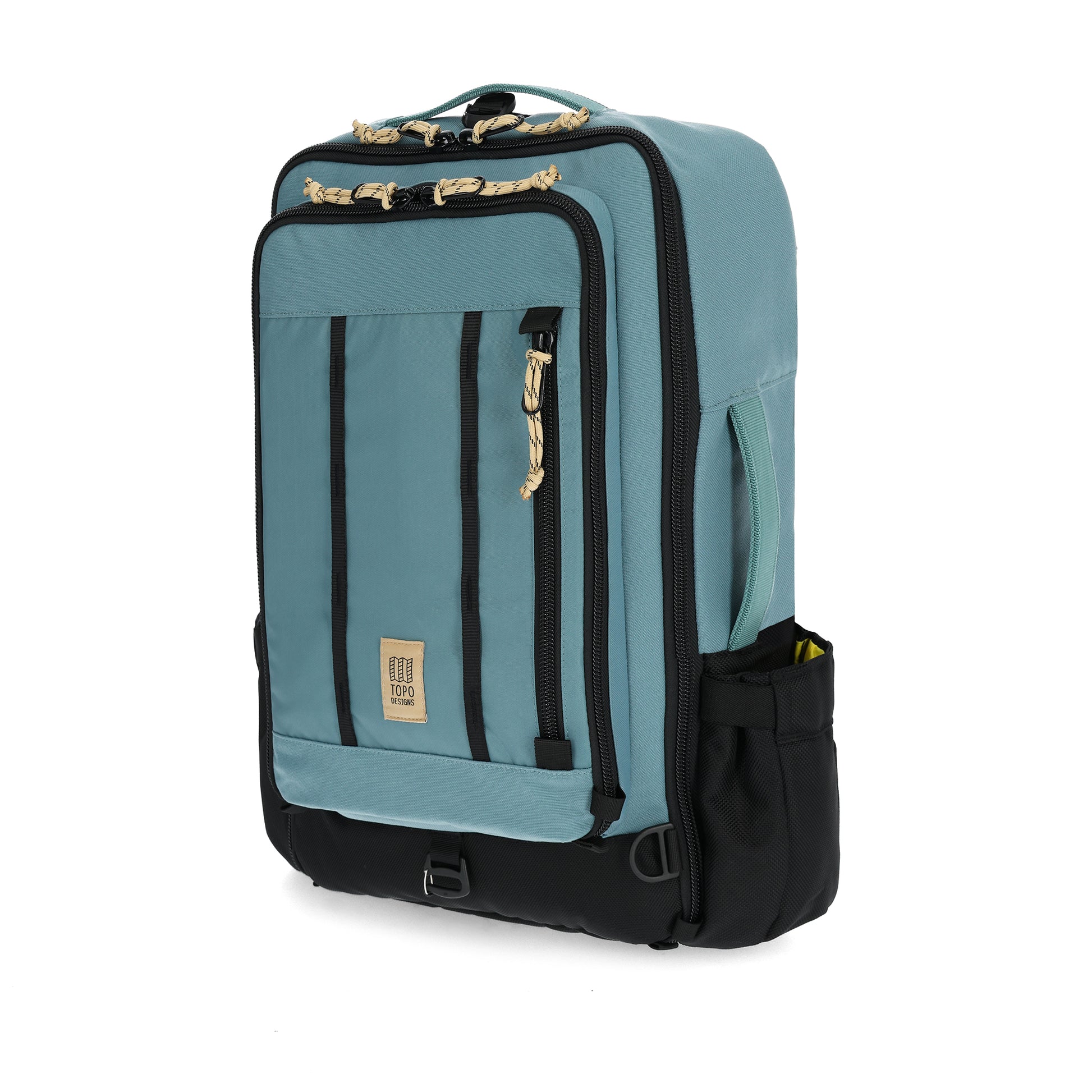 Front View of Topo Designs Global Travel Bag 30L  in "Sea Pine"