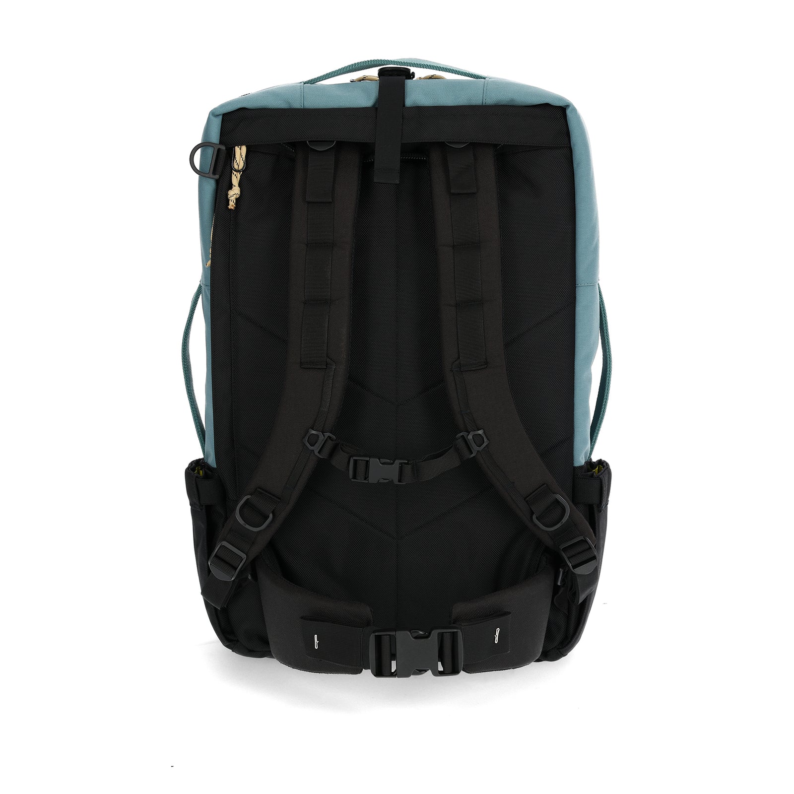 Back View of Topo Designs Global Travel Bag 40L  in "Sea Pine"