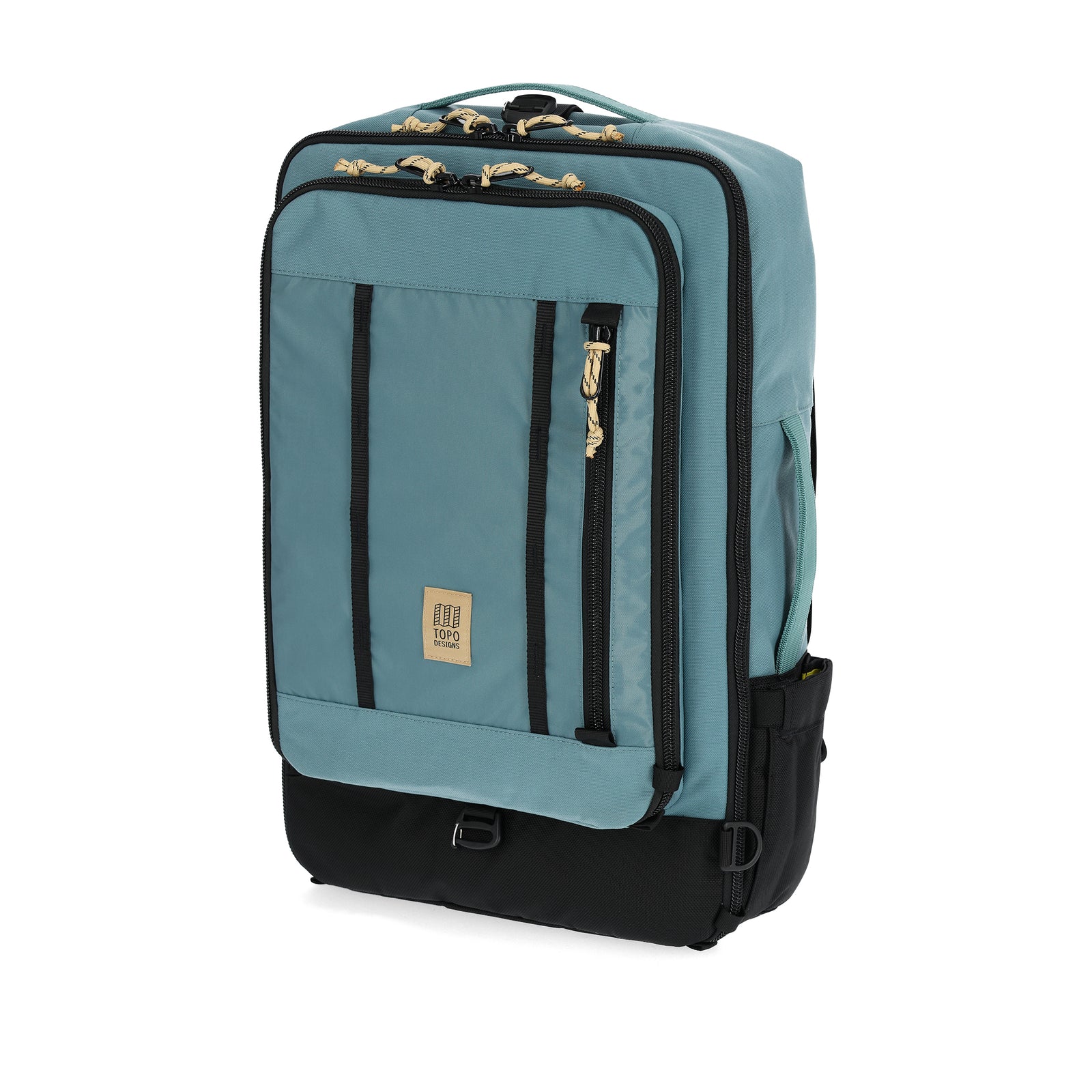 Front View of Topo Designs Global Travel Bag 40L  in "Sea Pine"