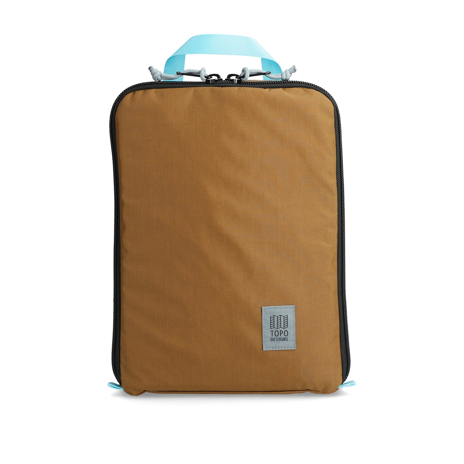 Front View of Topo Designs Pack Bag - 10L in "Dark Khaki"