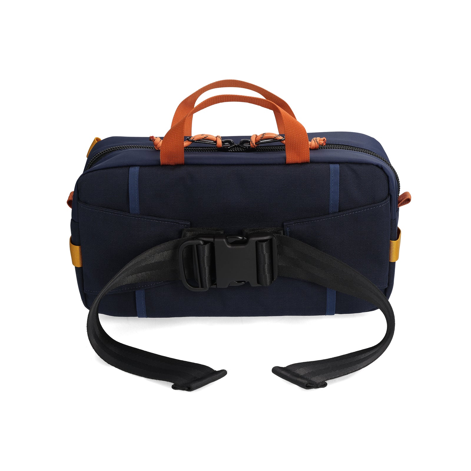 Back View of Topo Designs Quick Pack  in "Navy / Multi"