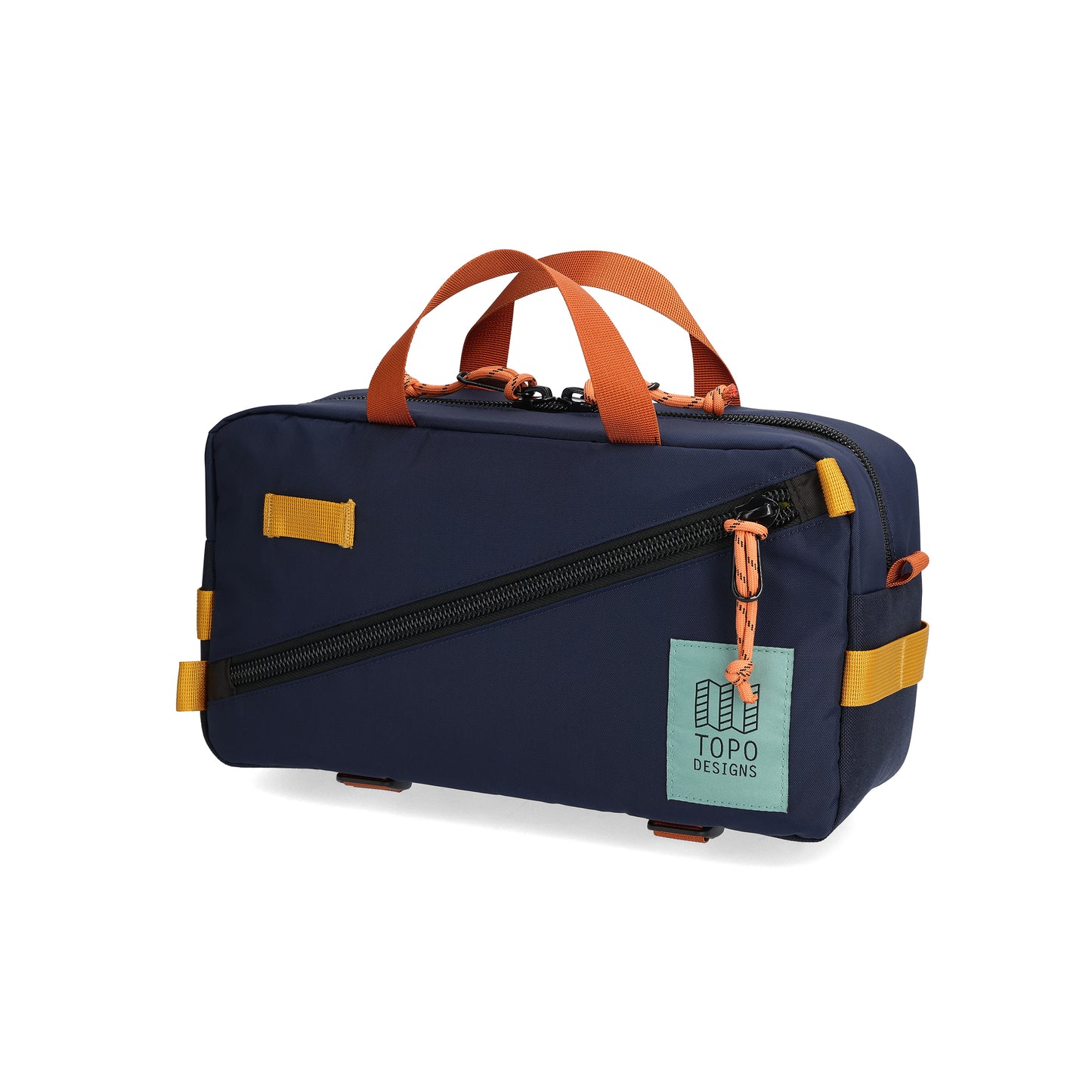 Front View of Topo Designs Quick Pack  in "Navy / Multi"