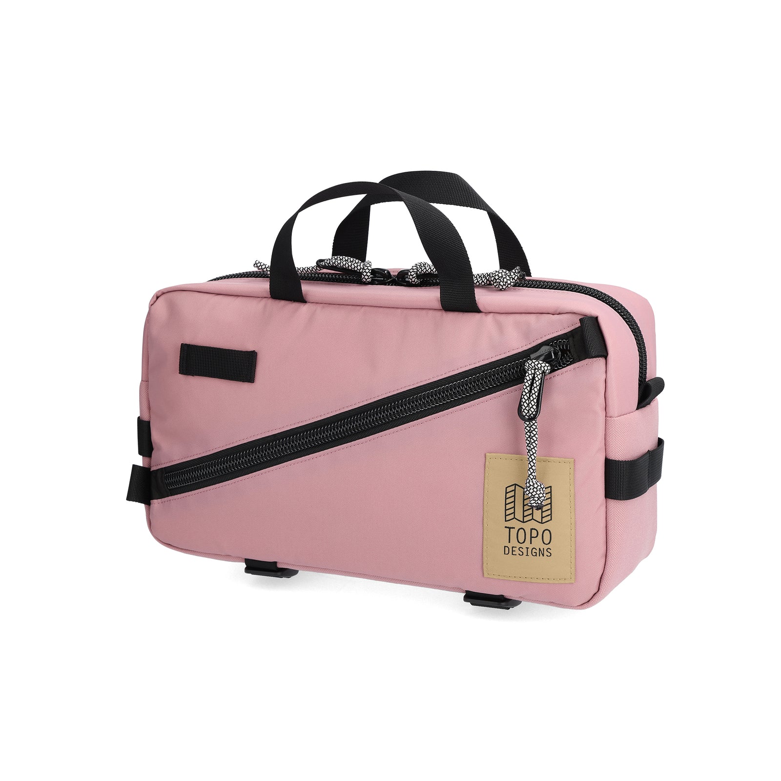Front View of Topo Designs Quick Pack  in "Rose"