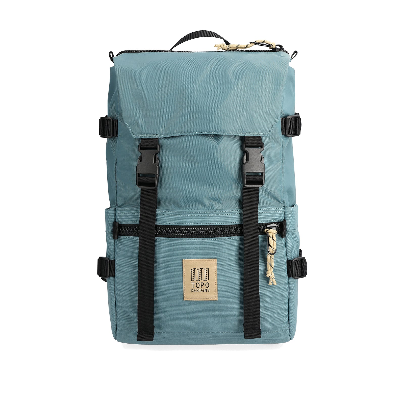 Front View of Topo Designs Rover Pack Classic in "Sea Pine"