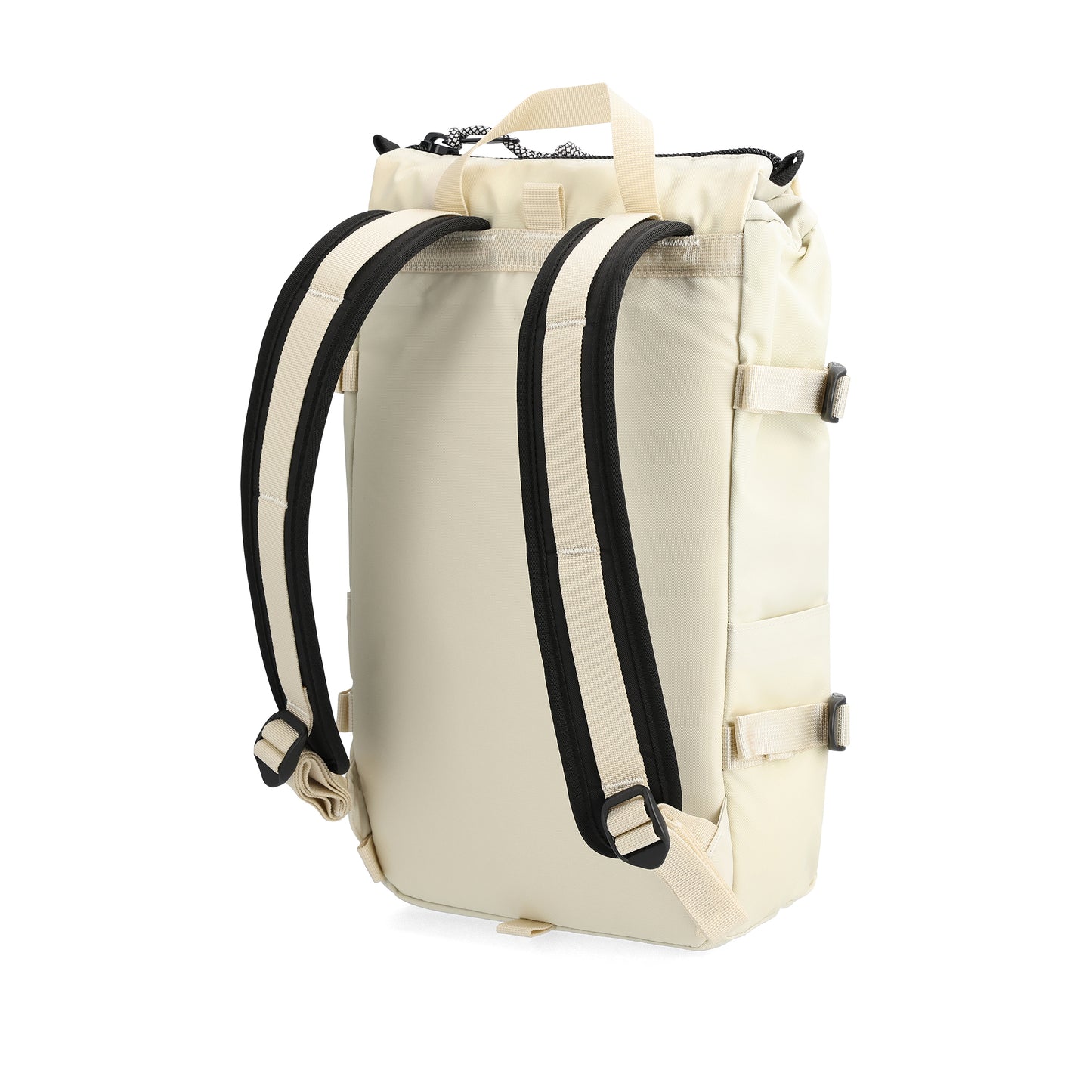 Back View of Topo Designs Rover Pack Mini in "Bone White"