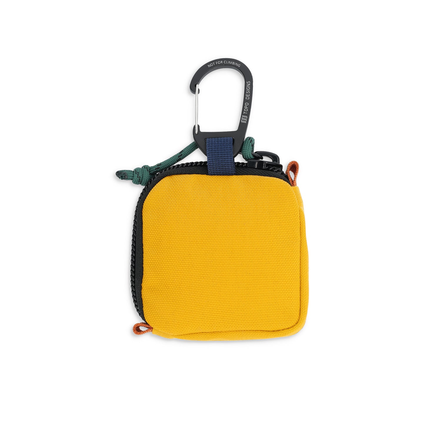 Back View of Topo Designs Square Bag in "Mustard"