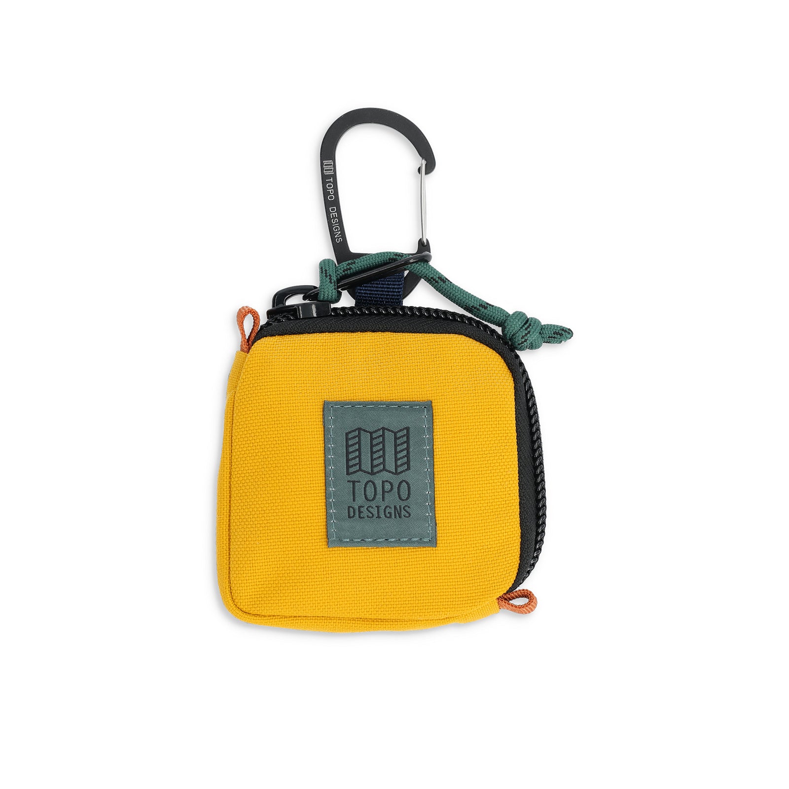 Front View of Topo Designs Square Bag in "Mustard"