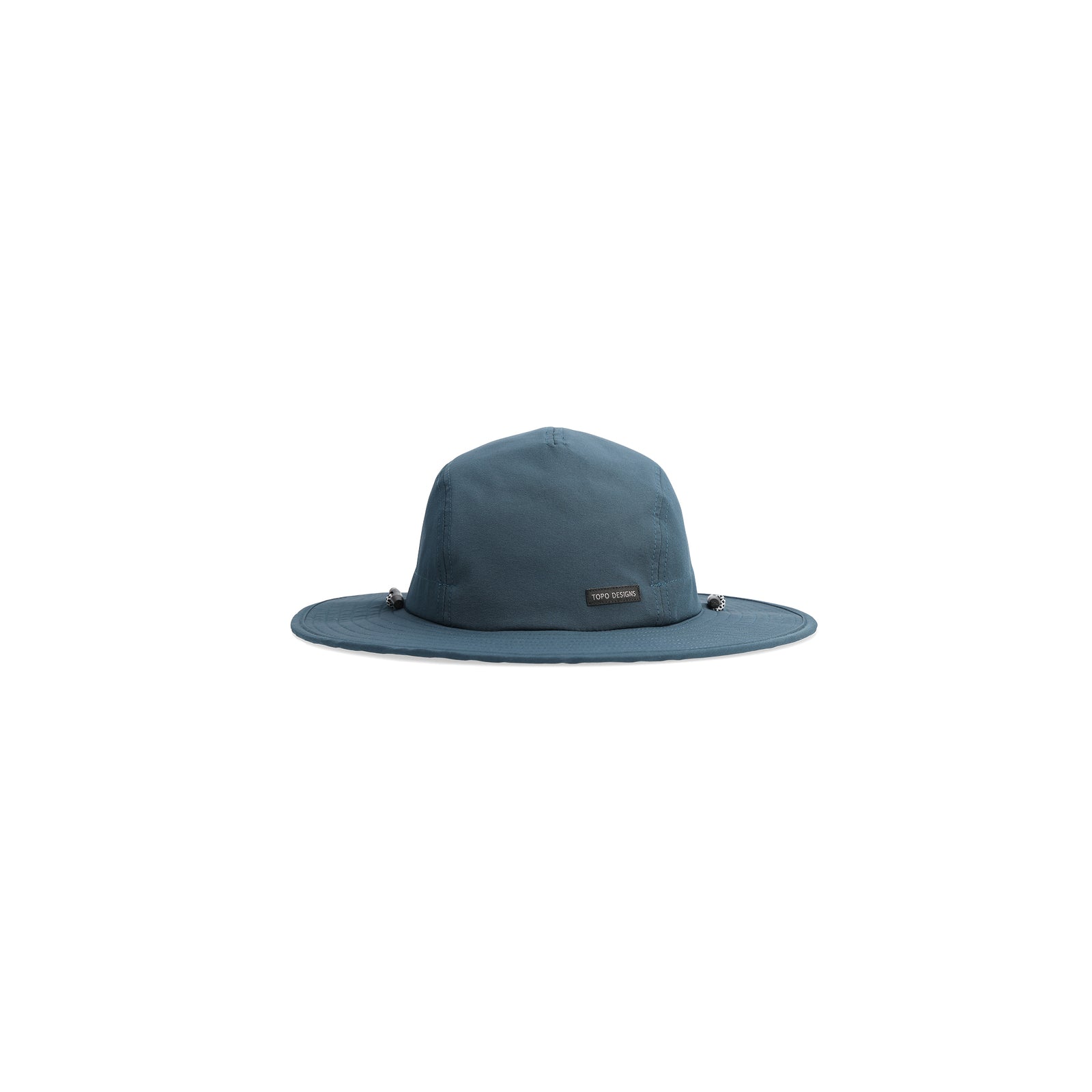 Front View of Topo Designs Sun Hat in "Pond Blue"