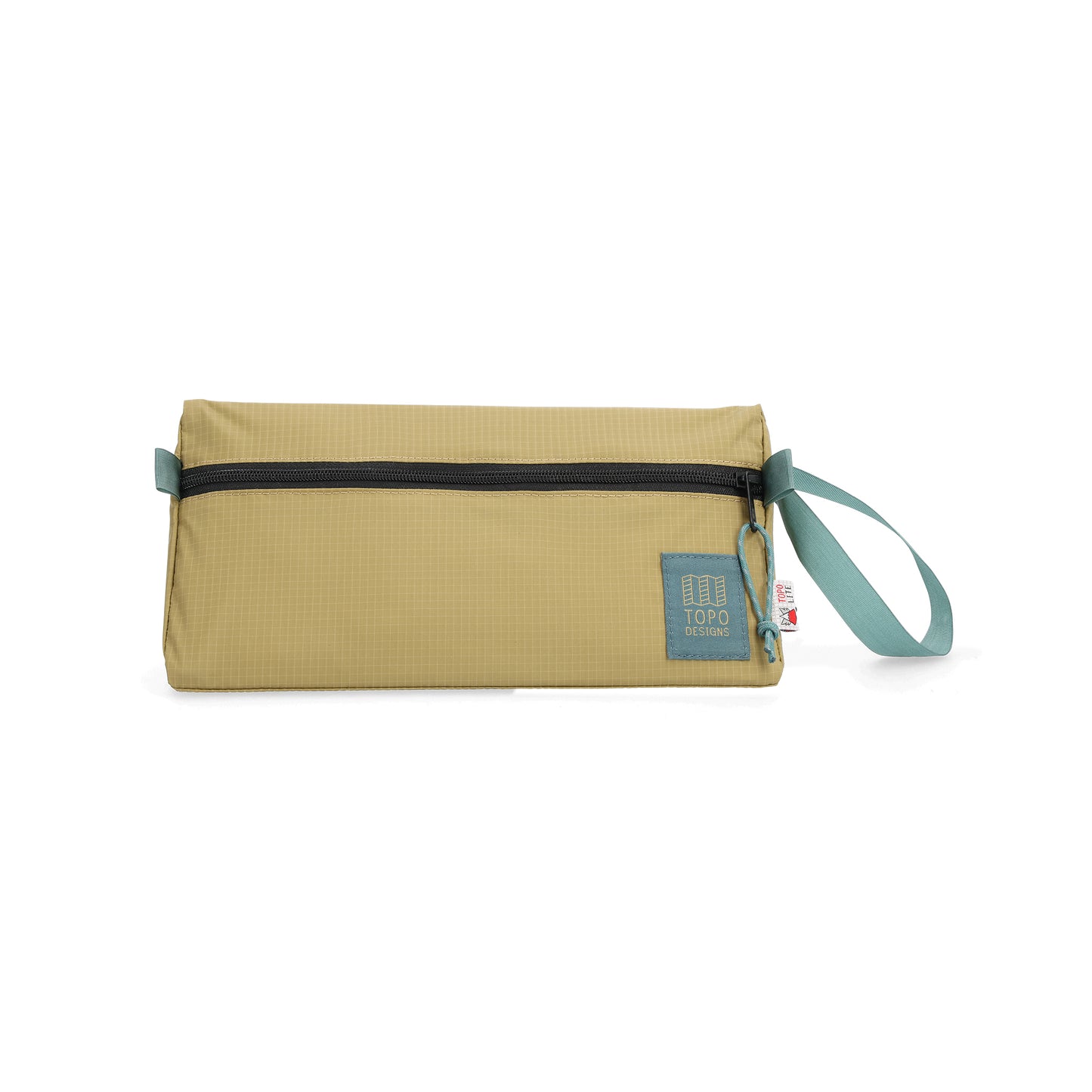 Front View of Topo Designs Topolite™ Dopp Kit in "Moss"