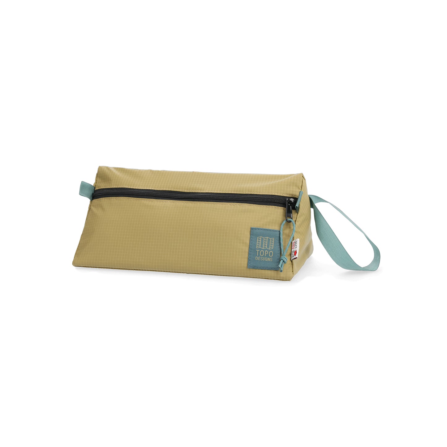 Front View of Topo Designs Topolite™ Dopp Kit in "Moss"