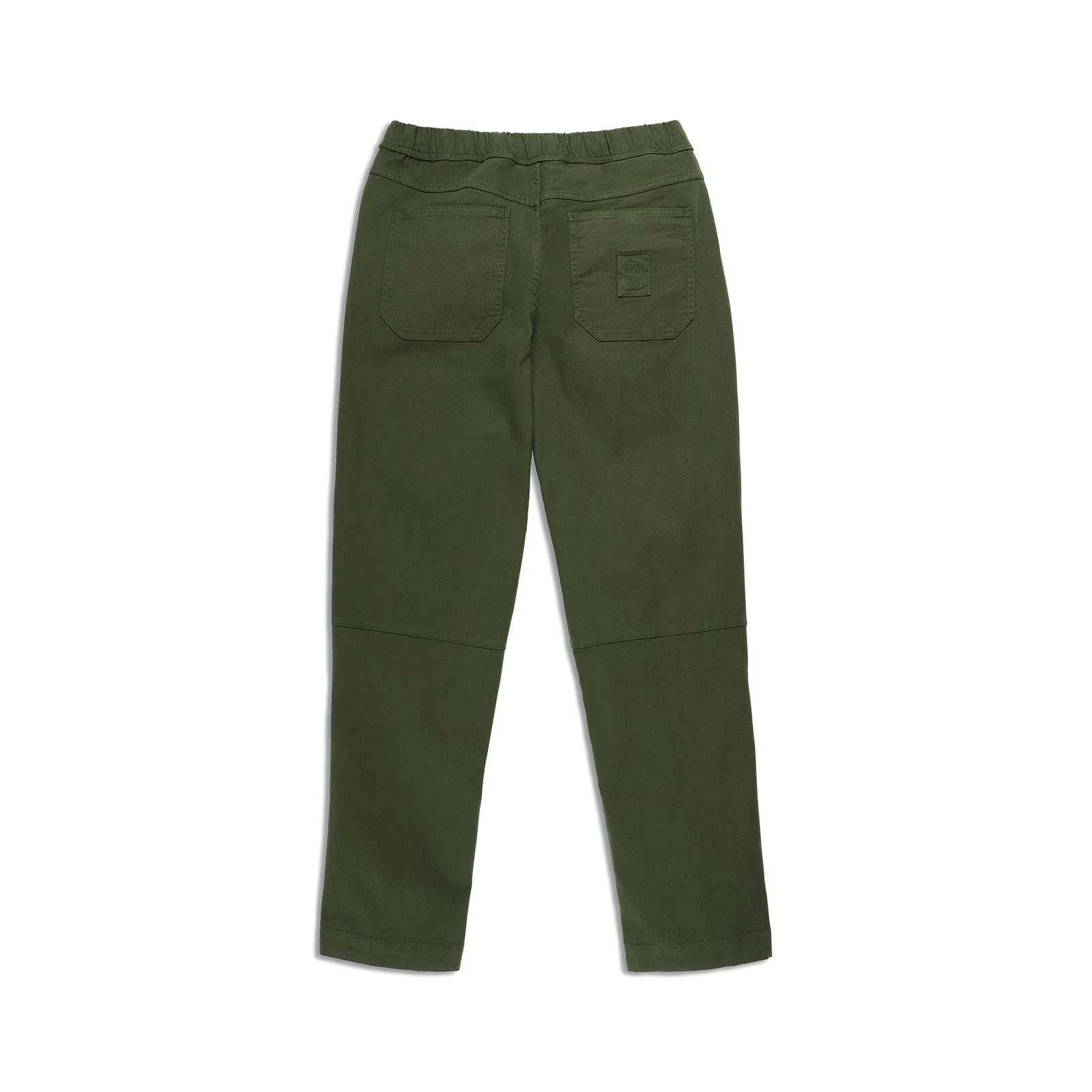 Back View of Topo Designs Dirt Pants Classic - Women's in "Olive"