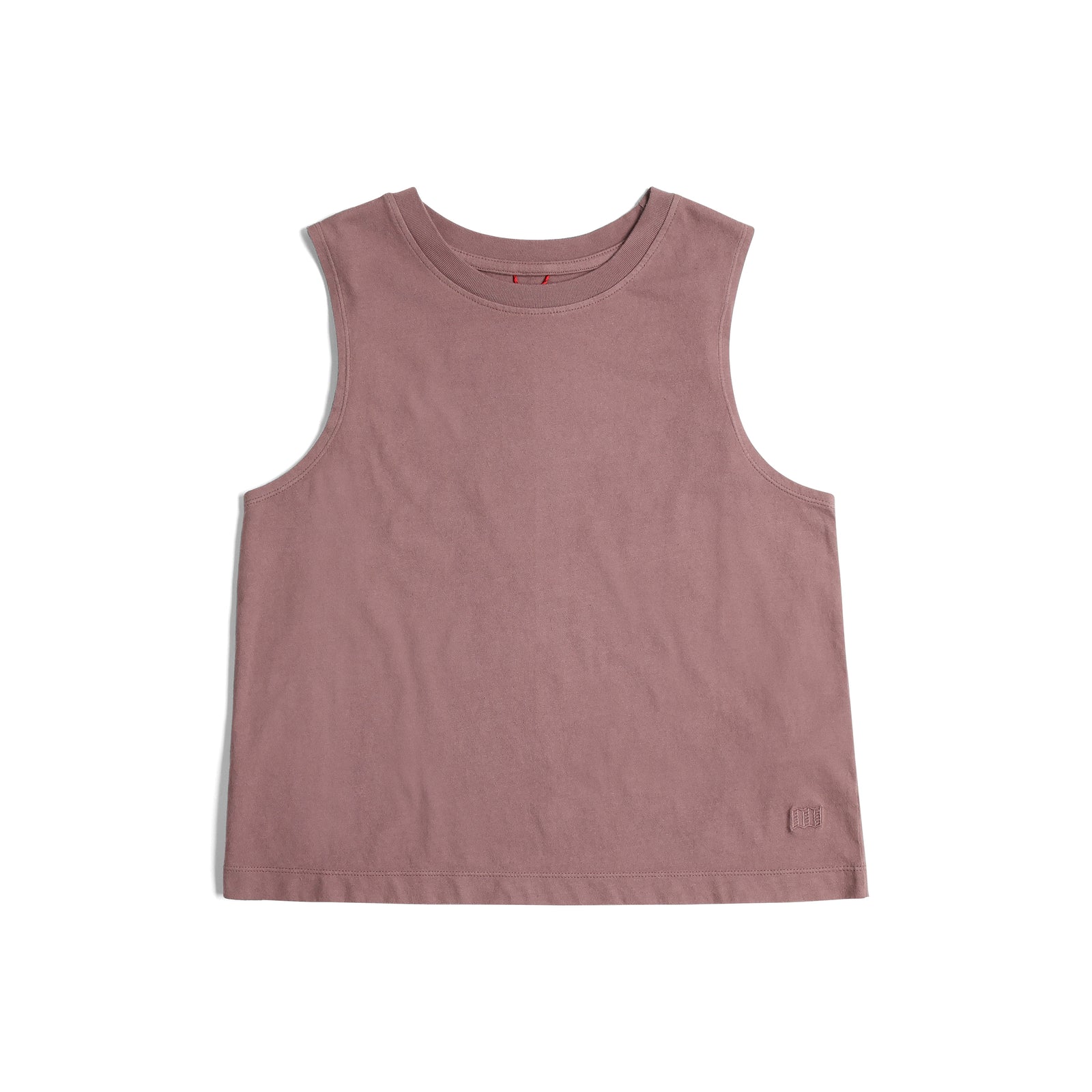 Front View of Topo Designs Dirt Tank - Women's in "Peppercorn"