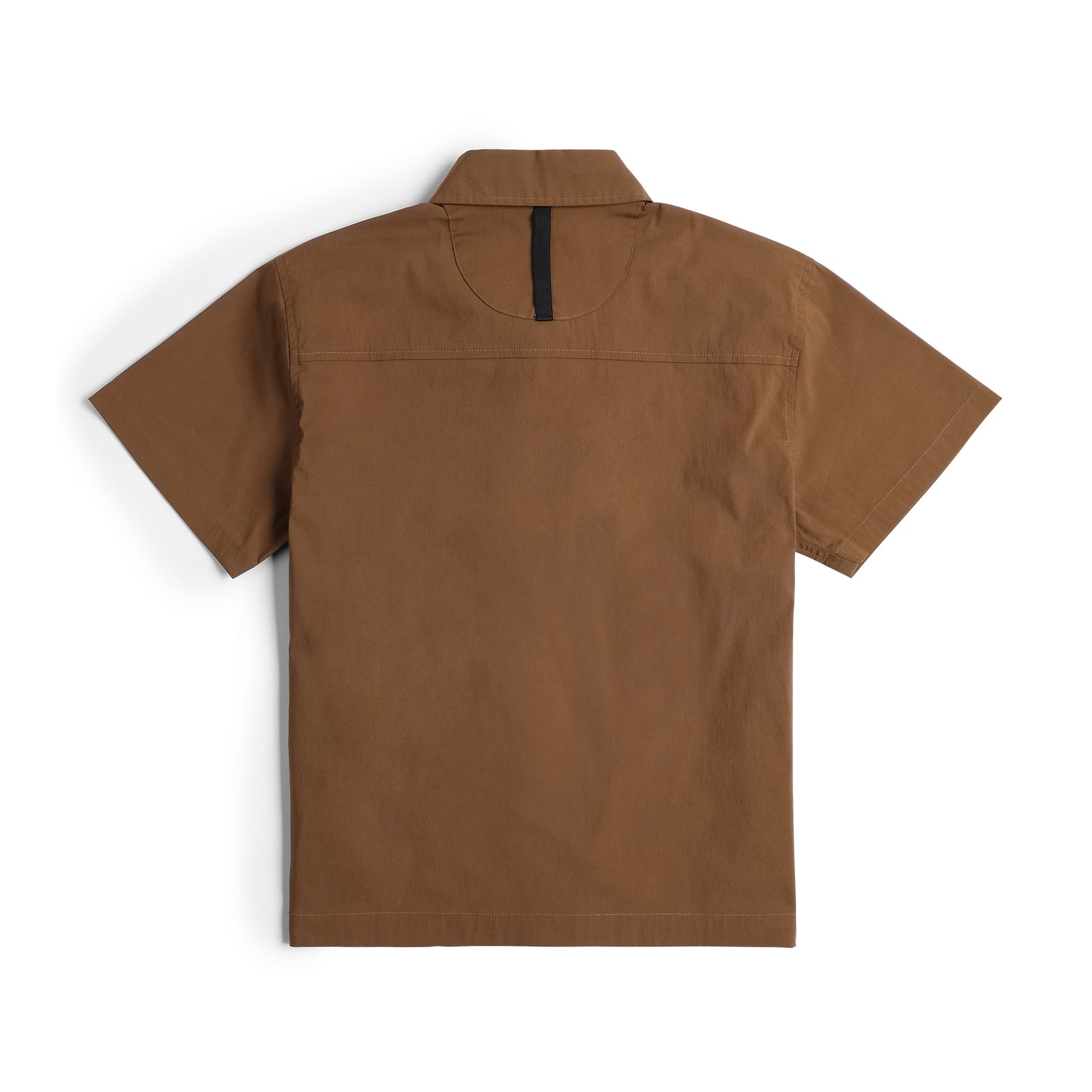 Back View of Topo Designs Global Shirt - Short Sleeve - Women's in "Desert Palm"