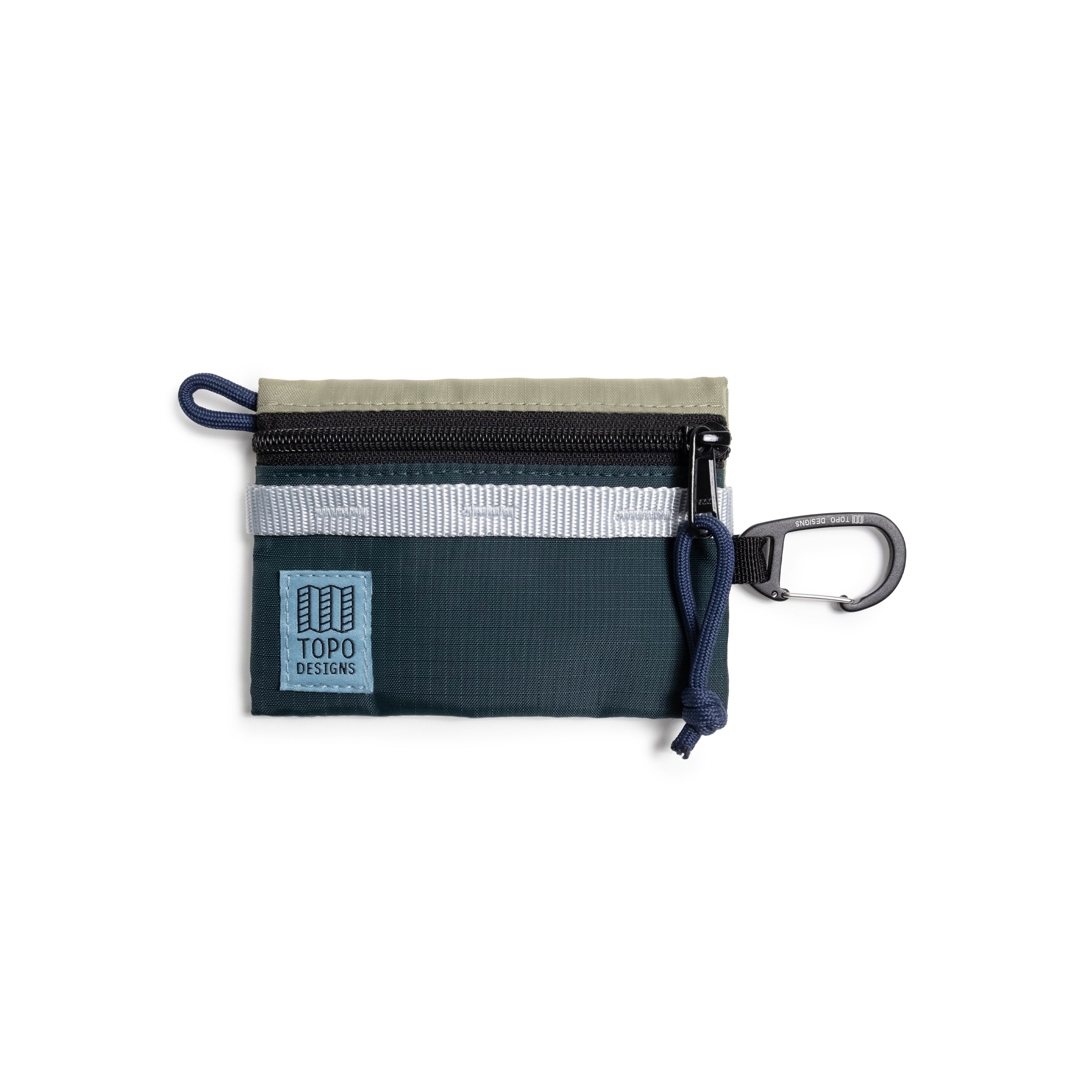 MiMOLINI Mini Wallet Topo × MULTI COL Nylon Web Belts | Men's Bi-Fold & Slim Wallets | Topo Designs