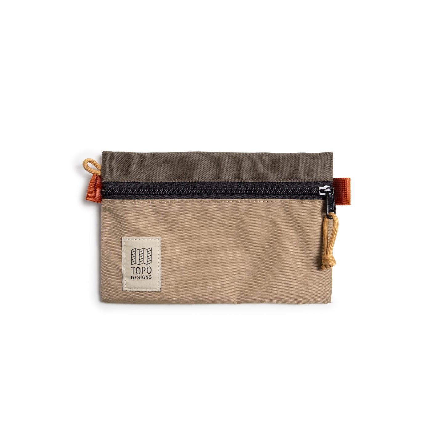 Front View of Topo Designs Accessory Bag "Small" in "Woodland / Elmwood"