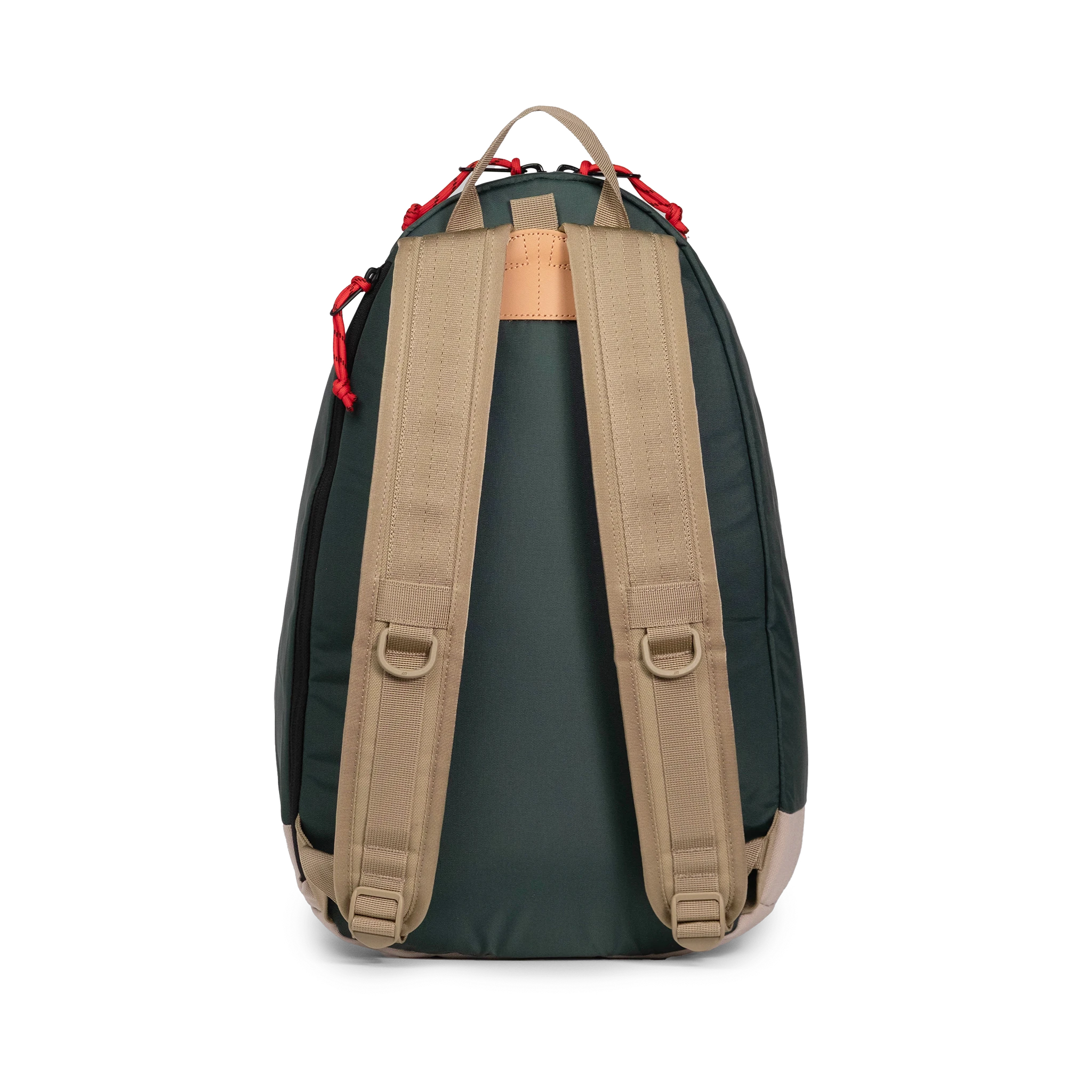 Back view of Topo Designs Classic Teardrop Backpack in "Forest"
