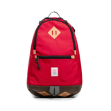 Front view of Topo Designs Classic Teardrop Backpack in "Salsa"
