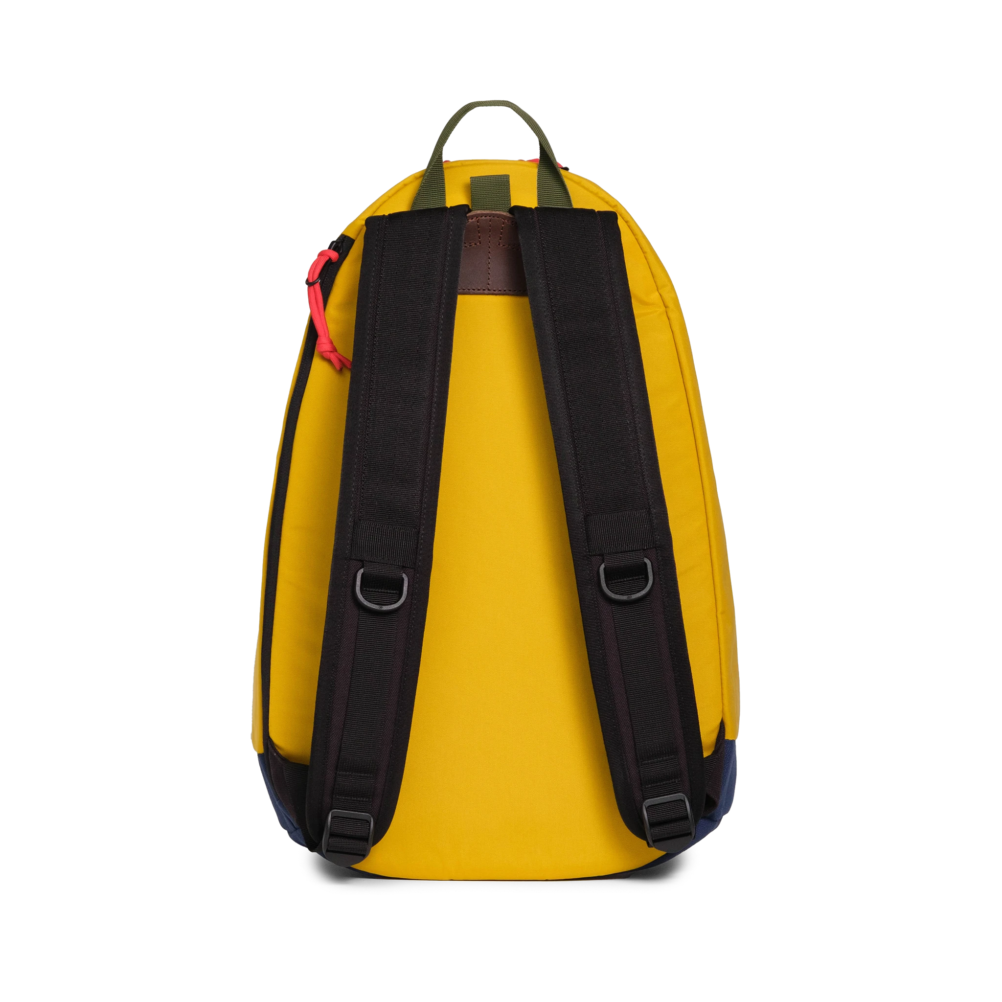 Back view of Topo Designs Classic Teardrop Backpack in "Sunset / Midnight"