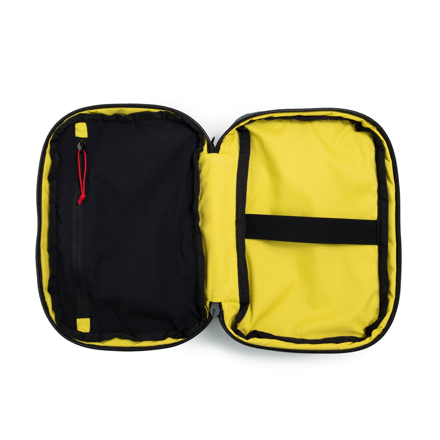 General shot of Topo Designs Global Pro Tech Case interior pockets