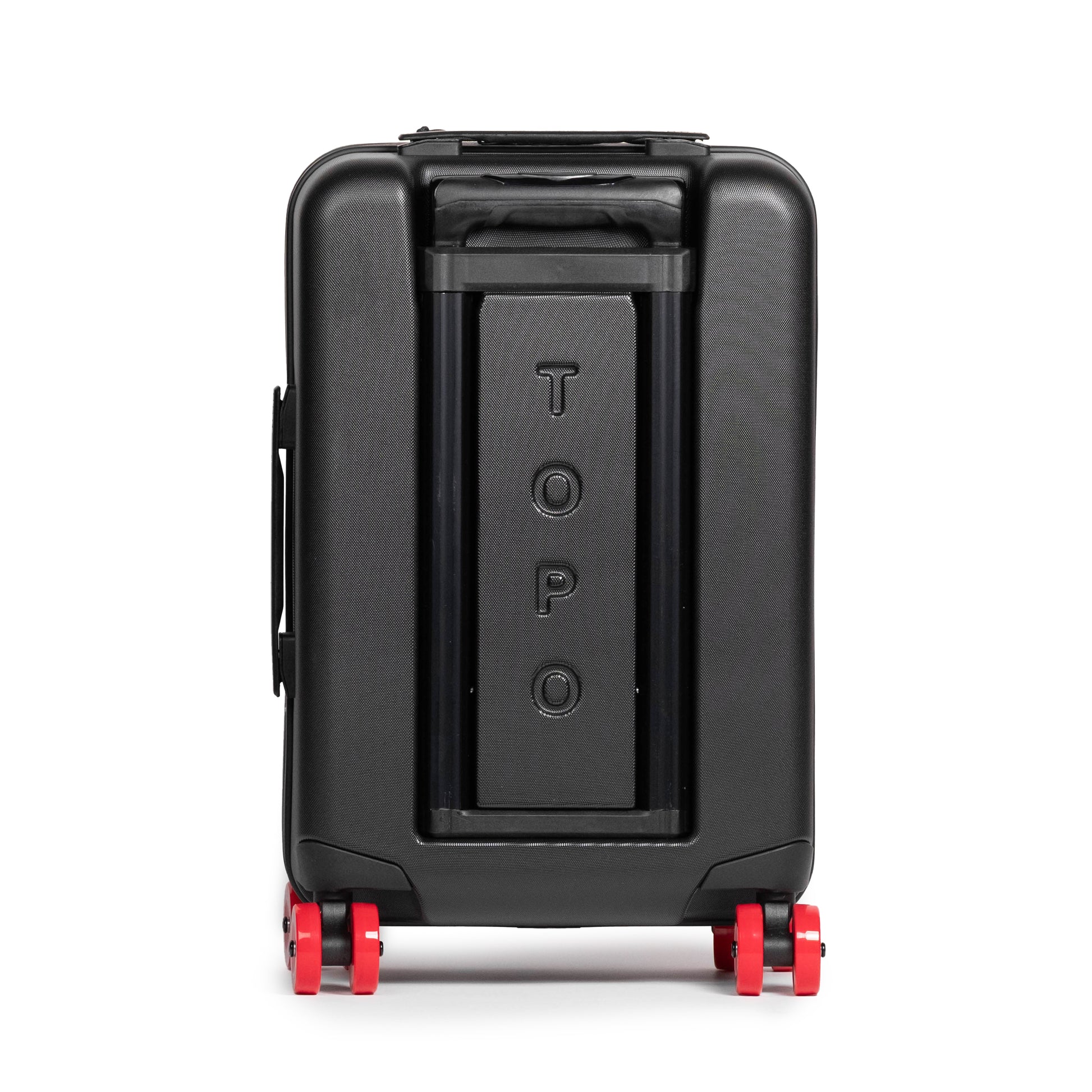 General back shot of Topo Designs Global Pro Travel Roller Bag
