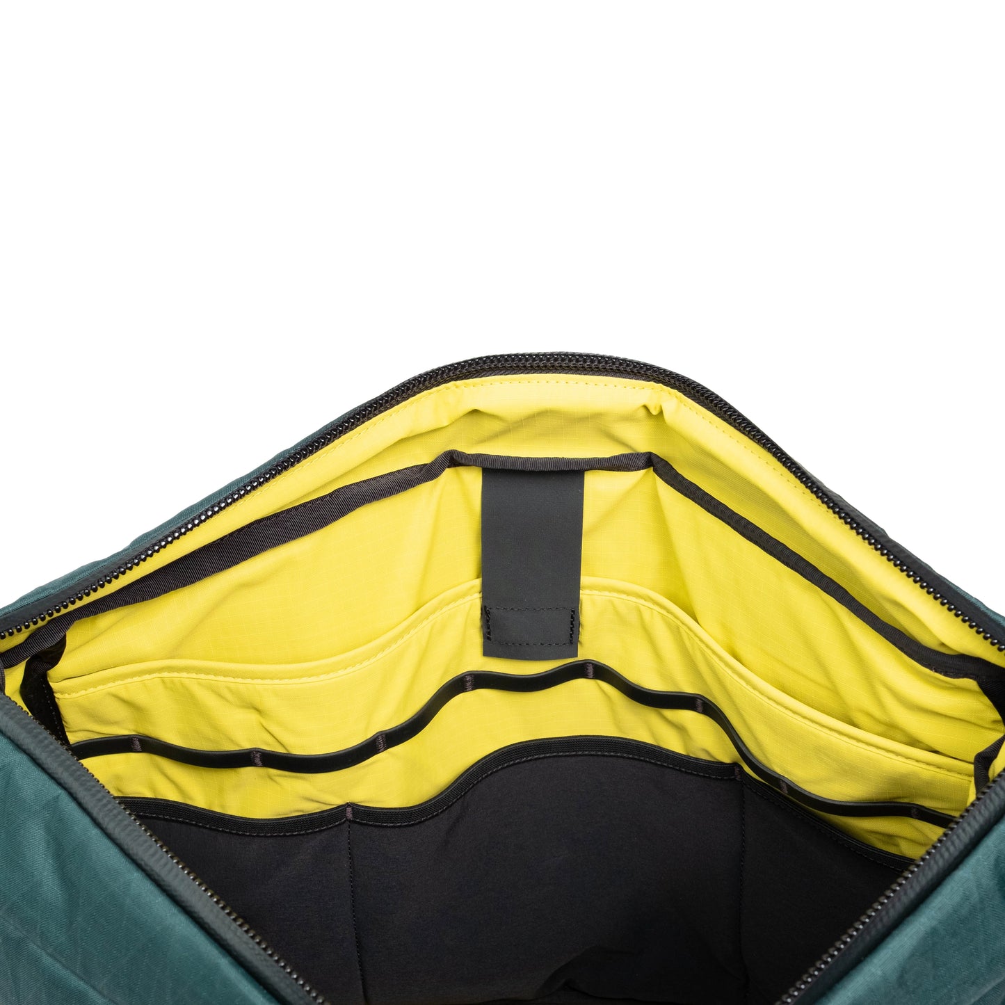 General shot of Topo Designs Global Pro Travel Tote showing interior laptop sleeve