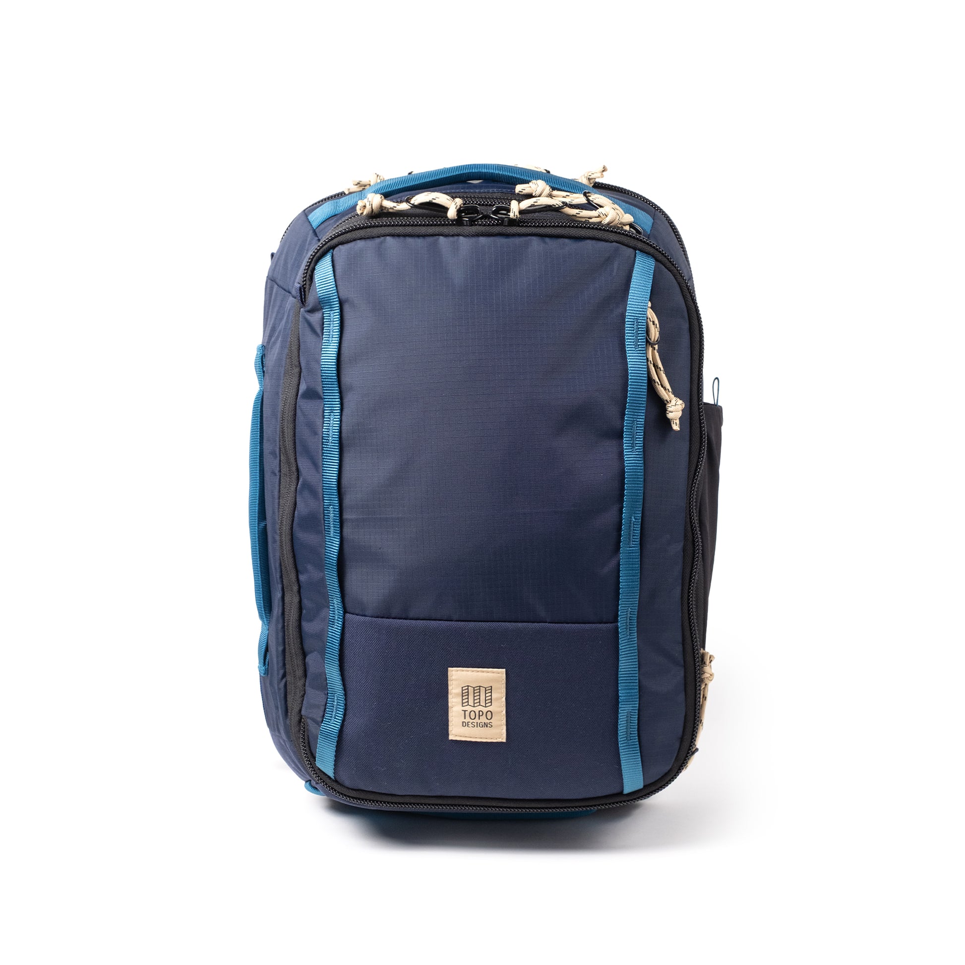 25 liter backpack travel Topo Designs Global Backpack, Bag, 3x Padded Grab Handles, Stretch Mesh, 100% Recycled Nylon Construction, PFAS-Free (Navy/Sahara) With the HP Travel 25L 15.6 Craft Adv Entity Travel Backpack