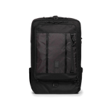 Front view of Topo Designs Global Travel Bag 40L in "Black / Black"