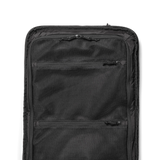 General interior shot of Topo Designs Global Travel Bag 40L in "Black / Black"
