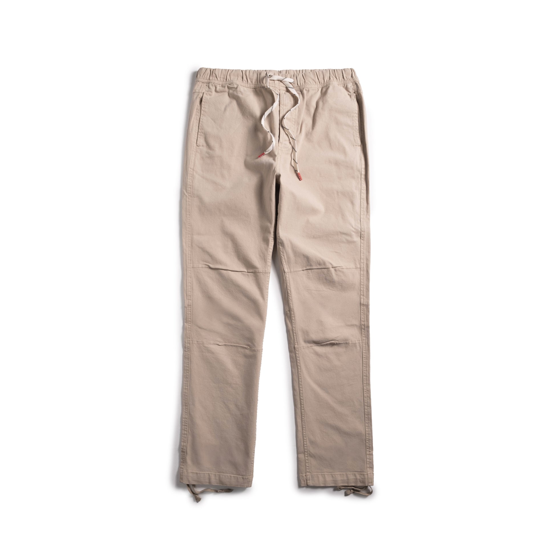 Front View of Topo Designs Dirt Pants Classic - Men's in "Stone"