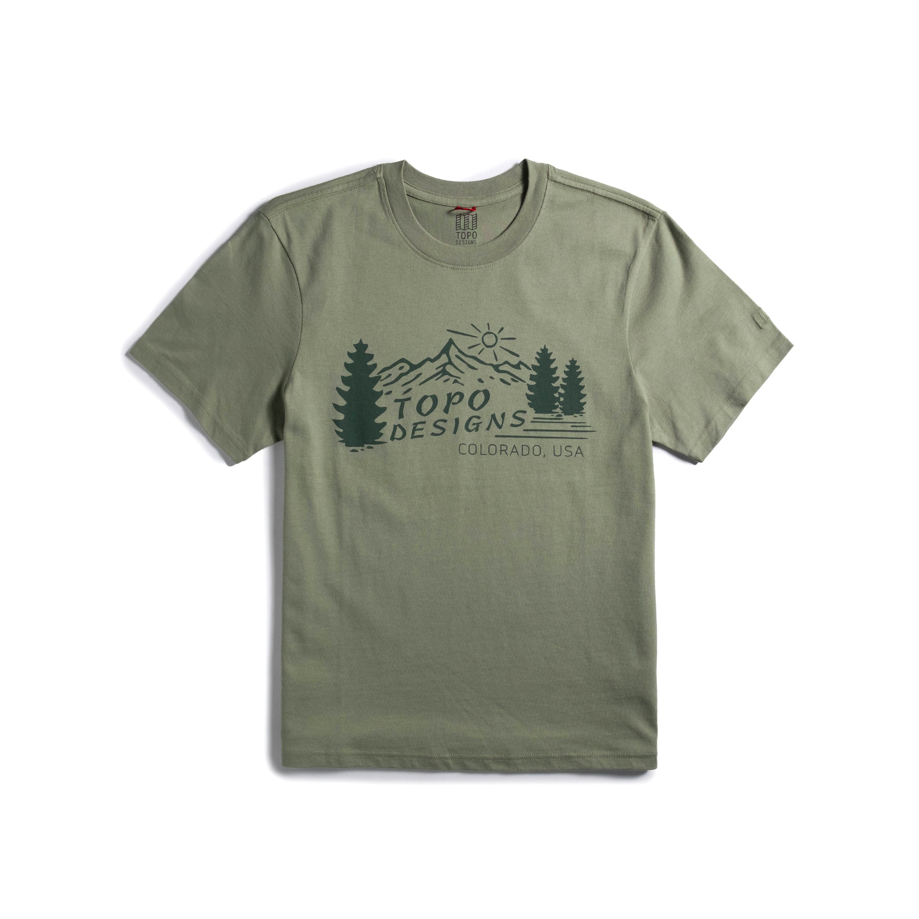 Mountain Scene Tee Men's | Topo Designs