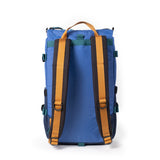 Back View of Topo Designs Rover Pack Classic in "Cobalt / Midnight"