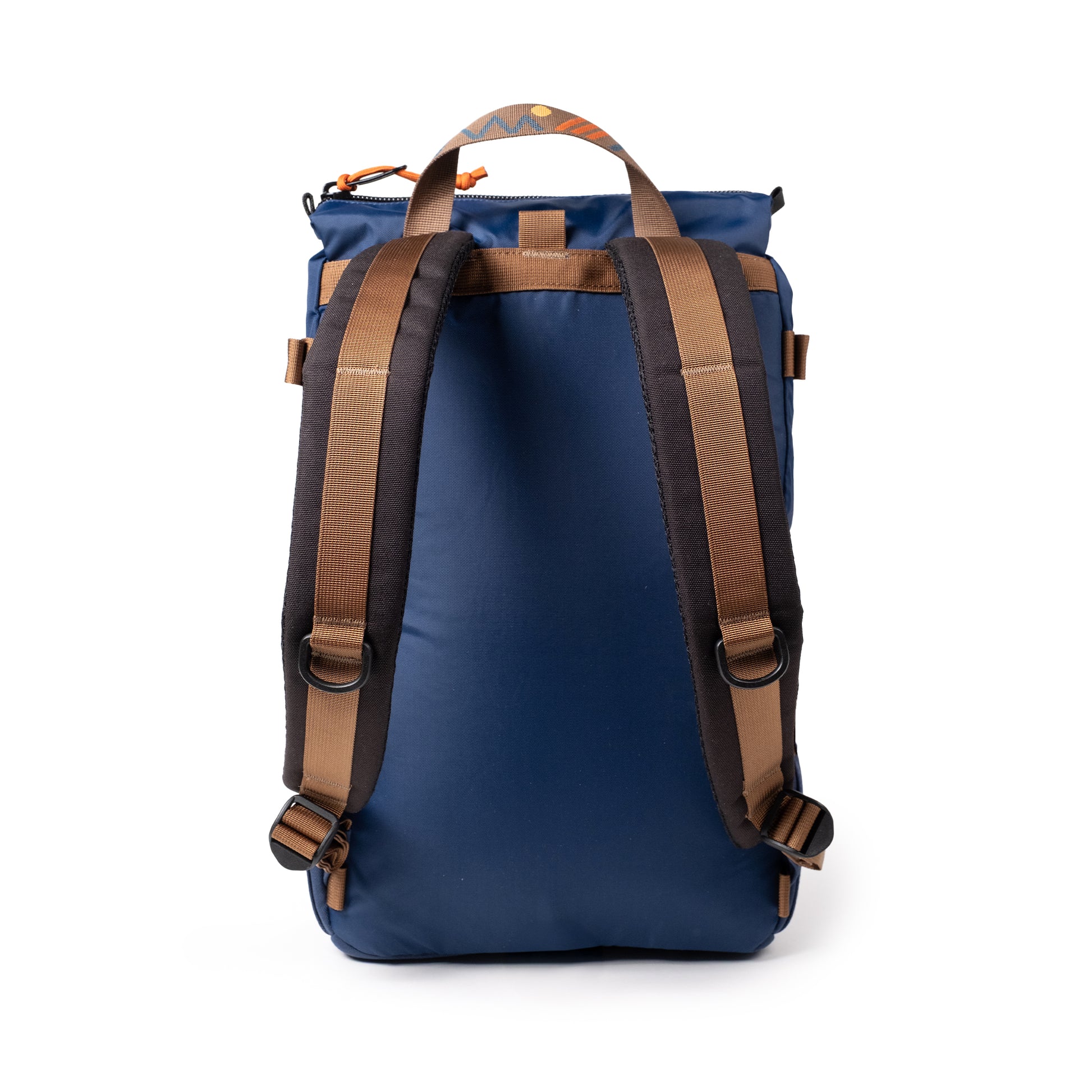 Back View of Topo Designs Rover Pack Classic in "Midnight"