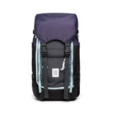 Front View of Topo Designs Rover Trail Pack 22L in "Nightshade / Grid"
