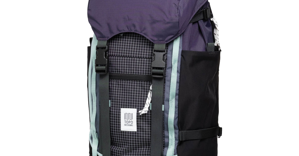 Topo Designs rover pack NWOT Topo Designs Rover Pack Classic Asphalt/Black, durable backpack main image 3