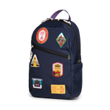 Quarter image of the Topo Designs x AWA Light Pack in "Navy / Navy"