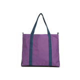 Back image of Topo Designs x AWA Mountain Essential Tote in "Loganberry / Caribbean"