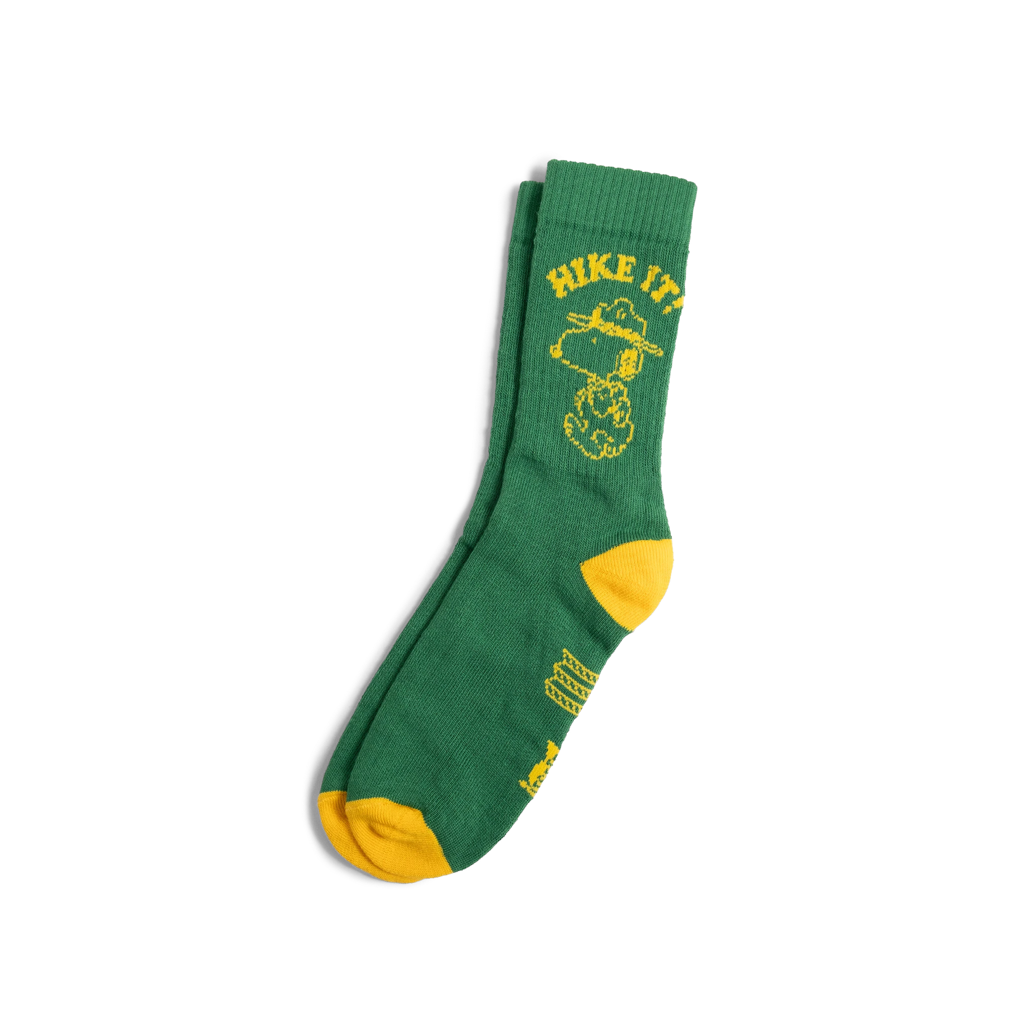 General product image of Topo Designs x TSPTR Hike It Socks in "Green"