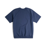 General back image of Topo Designs x TSPTR Puffy Coat Sweatshirt in "Navy"