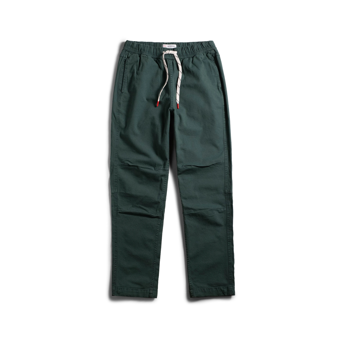 Front View of Topo Designs Dirt Pants Classic - Women's in "Evergreen"