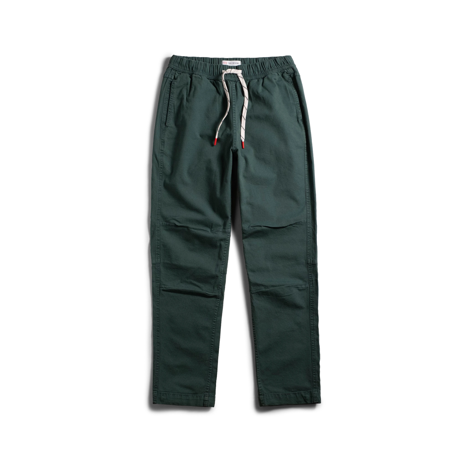 Front View of Topo Designs Dirt Pants Classic - Women's in "Evergreen"