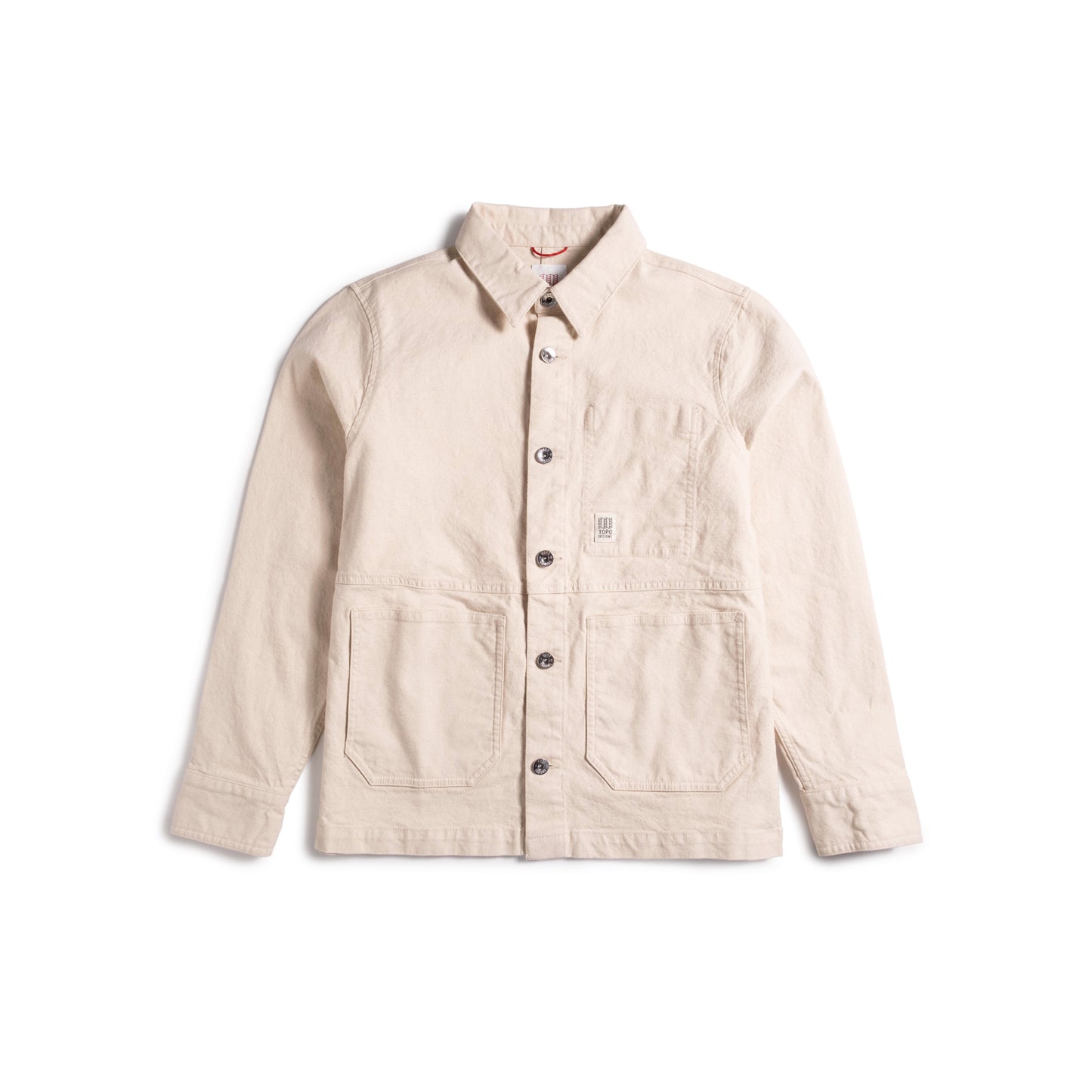 Front shot of Utility Jacket Women's in "Undyed"