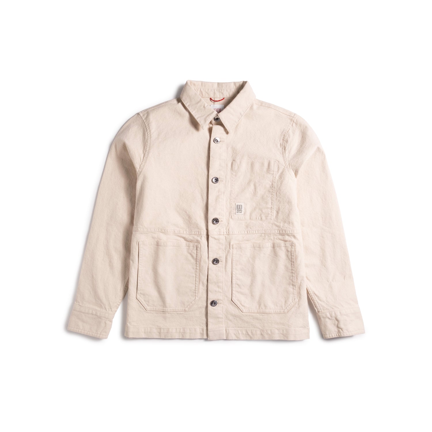 Front shot of Utility Jacket Women's in "Undyed"